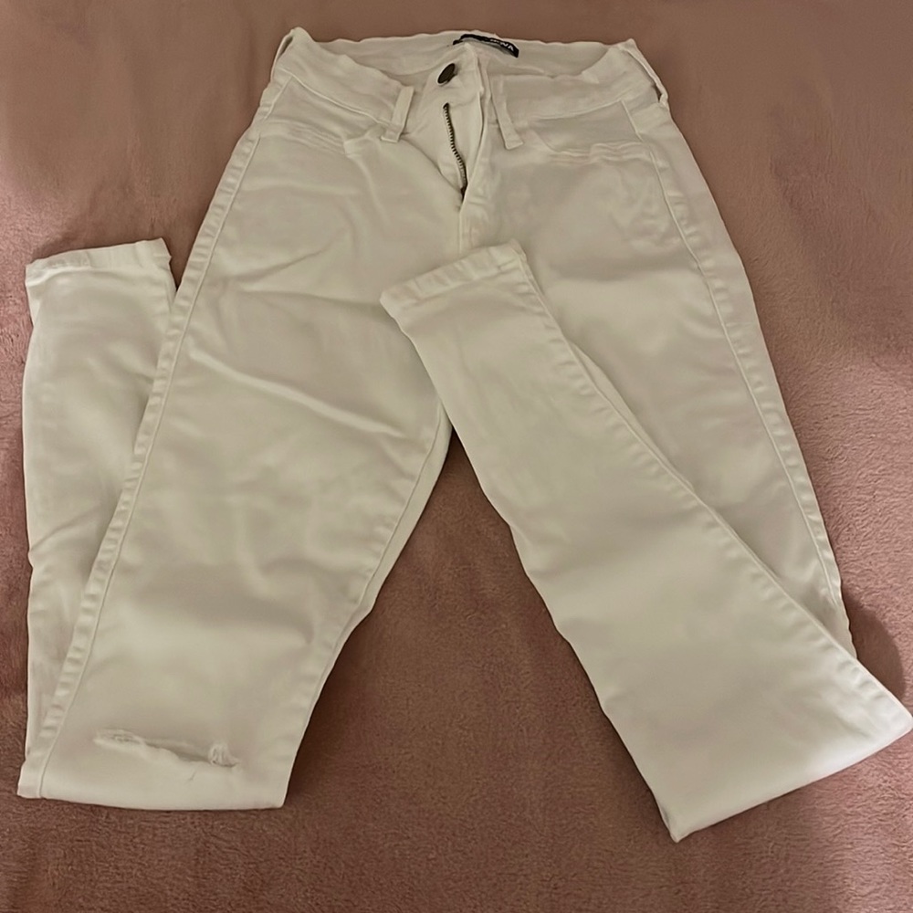 White jeans